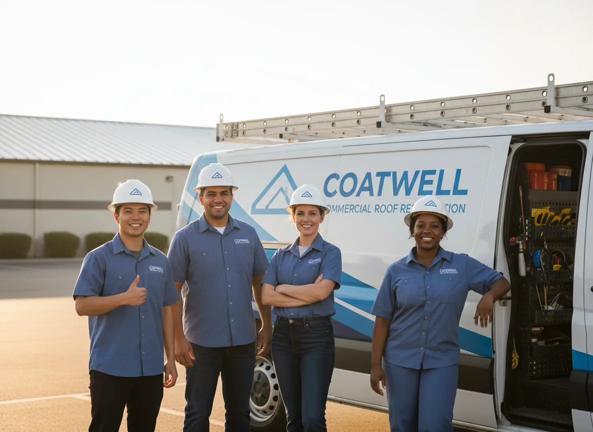 Commercial roof coating company in North Fairfield, OH